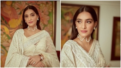 Sonam Kapoor's look was put together by three talented women - Rhea Kapoor, Meagan Concessio and Sanya Kapoor. (Instagram/@sonamkapoor) Sonam Kapoor's look was put together by three talented women - Rhea Kapoor, Meagan Concessio and Sanya Kapoor. (Instagram/@sonamkapoor)