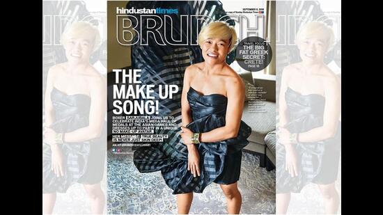 Sarjubala Devi on the cover of HT Brunch Sarjubala Devi on the cover of HT Brunch