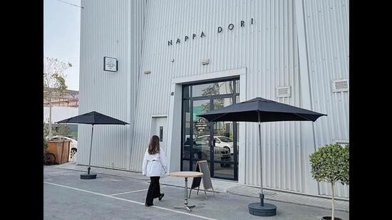 Nappa Dori’s flagship store in Alserkal Avenue Nappa Dori’s flagship store in Alserkal Avenue