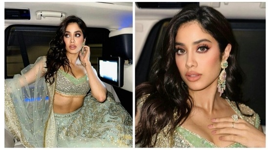 Janhvi Kapoor's post garnered more than 1 lakh likes in less than an hour and the comment section was flooded with compliments.(Instagram/@janhvikapoor)
