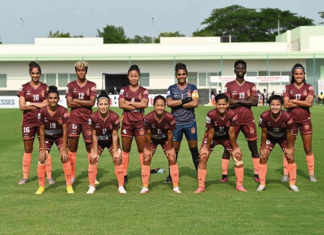 Ashalata is also the captain of Gokulam Kerala, part of the Indian Women’s League Ashalata is also the captain of Gokulam Kerala, part of the Indian Women’s League