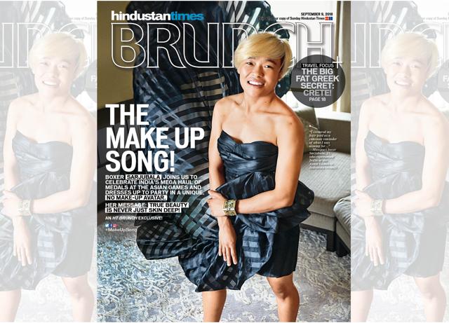 Sarjubala Devi on the cover of HT Brunch Sarjubala Devi on the cover of HT Brunch