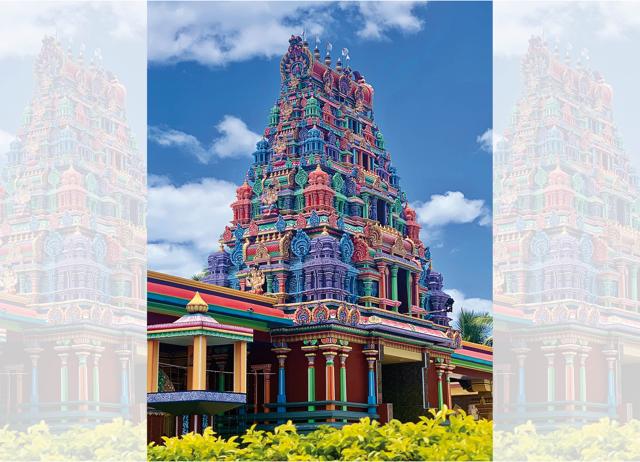 The Sri Siva Subramaniya Temple is the largest Hindu temple in the Pacific. Its towering structure features ornate carvings of a number of Gods. The Sri Siva Subramaniya Temple is the largest Hindu temple in the Pacific. Its towering structure features ornate carvings of a number of Gods.