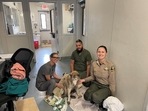 The image shows the rescued dog.(Facebook/@County of San Diego - Government ) The image shows the rescued dog.(Facebook/@County of San Diego - Government )