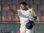 Sarfaraz Khan(PTI) Sarfaraz Khan(PTI)