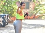 Malaika Arora’s weekend fitness fashion is all about bright neon(HT Photos/Varinder Chawla) Malaika Arora’s weekend fitness fashion is all about bright neon(HT Photos/Varinder Chawla)