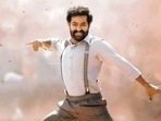 Jr NTR in a still from RRR. Jr NTR in a still from RRR.