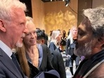 James Cameron and SS Rajamouli had a chat at the Critics’ Choice Awards. James Cameron and SS Rajamouli had a chat at the Critics’ Choice Awards.