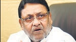 Nawab Malik was arrested by the Enforcement Directorate (ED) on February 23, 2022 in connection with a money laundering case registered on February 11 last year against gangster Dawood Ibrahim and some of his close aides. (HT PHOTO) Nawab Malik was arrested by the Enforcement Directorate (ED) on February 23, 2022 in connection with a money laundering case registered on February 11 last year against gangster Dawood Ibrahim and some of his close aides. (HT PHOTO)