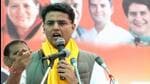 Pilot targeted chief minister Ashok Gehlot for the language he used for him in the past (HT Photo) Pilot targeted chief minister Ashok Gehlot for the language he used for him in the past (HT Photo)