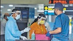 Pune airport authorities are utilising a portion of the international security hold area for peak hours while two additional X-ray machines and two-door frame metal detectors have been installed to manage the rush. (REPRESENTATIVE PHOTO) Pune airport authorities are utilising a portion of the international security hold area for peak hours while two additional X-ray machines and two-door frame metal detectors have been installed to manage the rush. (REPRESENTATIVE PHOTO)