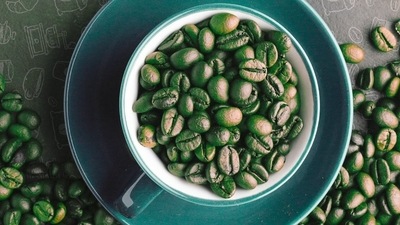 1. Green Coffee Beans Extracts- Regular coffee beans that have not been roasted are known as "green coffee beans" because they are still entirely uncooked. Their extract is widely used as a nutritional supplement. There are plenty of chlorogenic acids in it which are basically antioxidants that helps you lose weight by managing the carbohydrate & fat absorption in the body. (Photo by enalivdotcom on Twitter) 1. Green Coffee Beans Extracts- Regular coffee beans that have not been roasted are known as "green coffee beans" because they are still entirely uncooked. Their extract is widely used as a nutritional supplement. There are plenty of chlorogenic acids in it which are basically antioxidants that helps you lose weight by managing the carbohydrate & fat absorption in the body. (Photo by enalivdotcom on Twitter)