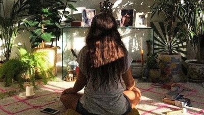 Tina Mukerji gives a brief about different types of meditation. (Pinterest/ HT File)