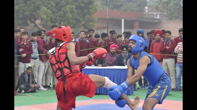 Minister Dhaliwal announced that a stadium will also be built in Ajnala to promote sports in the border area of Amritsar. (HT file photo)