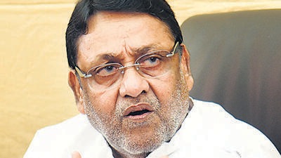 Nawab Malik was arrested by the Enforcement Directorate (ED) on February 23, 2022 in connection with a money laundering case registered on February 11 last year against gangster Dawood Ibrahim and some of his close aides. (HT PHOTO) Nawab Malik was arrested by the Enforcement Directorate (ED) on February 23, 2022 in connection with a money laundering case registered on February 11 last year against gangster Dawood Ibrahim and some of his close aides. (HT PHOTO)