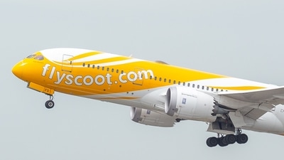 The Scoot Airline flight was scheduled to depart at 7.55pm but it took off at 3pm. (File pic) (File pic) The Scoot Airline flight was scheduled to depart at 7.55pm but it took off at 3pm. (File pic) (File pic)