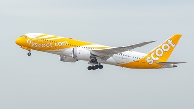 The Scoot Airline flight was scheduled to depart at 7.55pm but it took off at 3pm. (File pic) The Scoot Airline flight was scheduled to depart at 7.55pm but it took off at 3pm. (File pic)