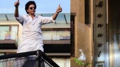 Shah Rukh Khan gave a funny reply to a fan who asked why the actor didn't come outside Mannat as he was waiting. Shah Rukh Khan gave a funny reply to a fan who asked why the actor didn't come outside Mannat as he was waiting.