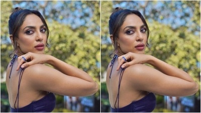 Sobhita played muse to fashion designer house July Issue and picked a stunning co-ord set from the shelves of the designer house. (Instagram/@sobhitad) Sobhita played muse to fashion designer house July Issue and picked a stunning co-ord set from the shelves of the designer house. (Instagram/@sobhitad)