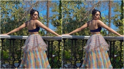 In multicoloured statement danglers and finger rings, Sobhita looked gorgeous as she completed her look for the day. “Bright bright noon sunlight. Maximum energy. Mega excitement,” the actor captioned her pictures. (Instagram/@sobhitad) In multicoloured statement danglers and finger rings, Sobhita looked gorgeous as she completed her look for the day. “Bright bright noon sunlight. Maximum energy. Mega excitement,” the actor captioned her pictures. (Instagram/@sobhitad)