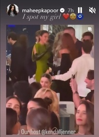 Maheep Kapoor gave a shoutout to Shanaya Kapoor. Maheep Kapoor gave a shoutout to Shanaya Kapoor.