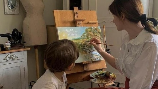 Lead by example: Children look up to adults and often emulate their behavior. Show them that you value creativity by engaging in creative activities yourself and sharing your ideas and projects with them.(Pinterest)