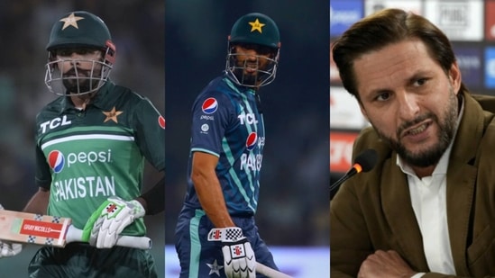 Babar Azam; Shan Masood; Shahid Afridi Babar Azam; Shan Masood; Shahid Afridi