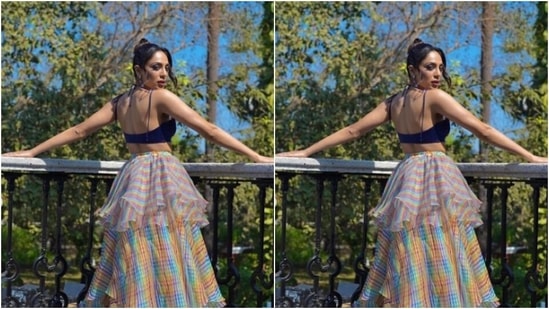In multicoloured statement danglers and finger rings, Sobhita looked gorgeous as she completed her look for the day. “Bright bright noon sunlight. Maximum energy. Mega excitement,” the actor captioned her pictures. (Instagram/@sobhitad)