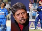 Sachin Tendulkar; Kapil Dev; Virat Kohli Sachin Tendulkar; Kapil Dev; Virat Kohli