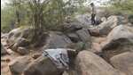 The forested area where the murder took place. (HT Photo) The forested area where the murder took place. (HT Photo)