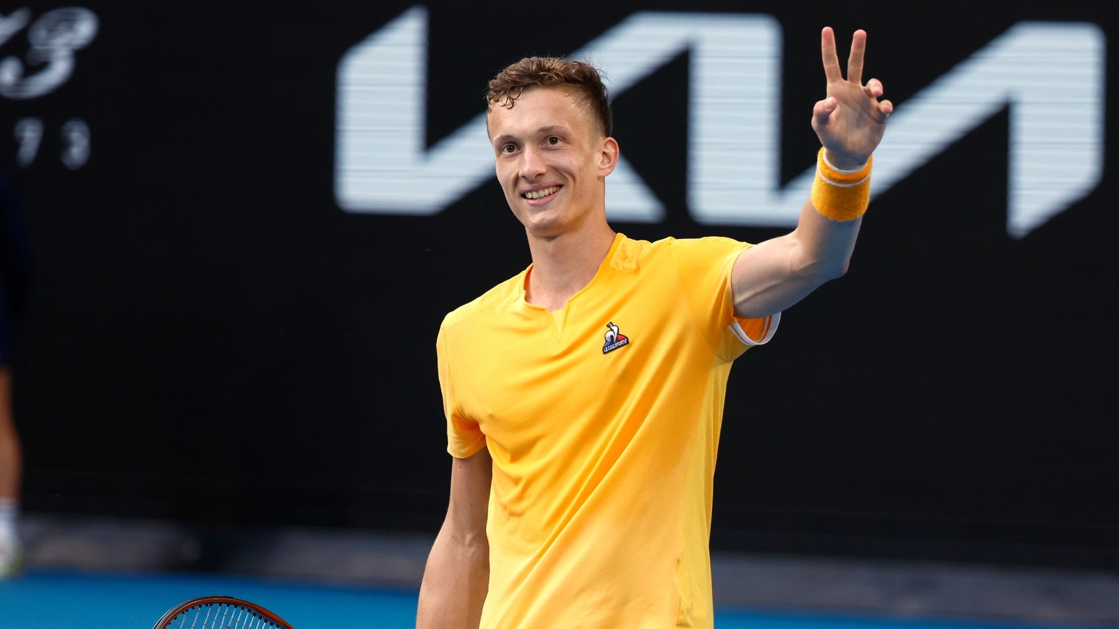 Čech Jiří Liška omráčil na Australian Open šestou nasazenou Felix Auger-Aliassime |  Novinky z tenisu
