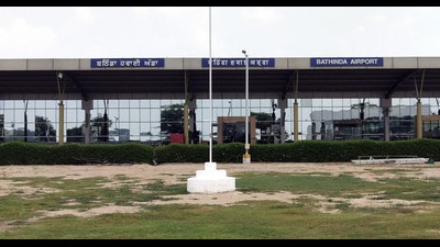 A view of the domestic airport in Bhatinda.Photo by Sanjeev Kumar/Hindustan Times. (HT photo) A view of the domestic airport in Bhatinda.Photo by Sanjeev Kumar/Hindustan Times. (HT photo)