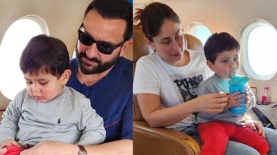 Aunt Saba Ali Khan shared two unseen pictures of Jehangir Ali Khan with his parents, Saif Ali Khan and Kareena Kapoor, on a family trip.