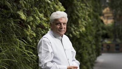 London: Indian Poet and screenwriter, Javed Akhtar, poses for portraits at the Taj hotel in central London, Wednesday, July 12, 2017, ahead of a presentation by Baithak UK on Indian Cinema entitled, Yesterday and Today, where Bollywood film stars and creatives across generations will discuss their work. AP/PTI(AP7_13_2017_000058A) (AP)