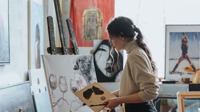Supporting emerging artists is crucial for the growth and development of the art community. (Pexels)