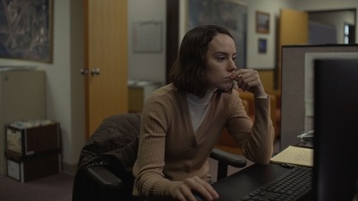 Daisy Ridley stars as Fran in Sometimes I Think About Dying. Daisy Ridley stars as Fran in Sometimes I Think About Dying.