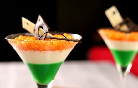 Tricolour pannacota (pinterest) Tricolour pannacota (pinterest)