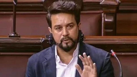 Union information and broadcasting minister Anurag Thakur (File Photo)