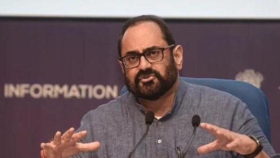 Union minister of state for electronics and information technology Rajeev Chandrasekhar (File Photo)