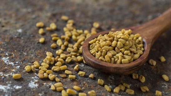 Fenugreek: The antiviral and antibacterial properties of fenugreek help fight infections while its anti-inflammatory properties provide relief from swollen tonsils. Fenugreek seeds also help break down the phlegm in your throat.(Shutterstock)