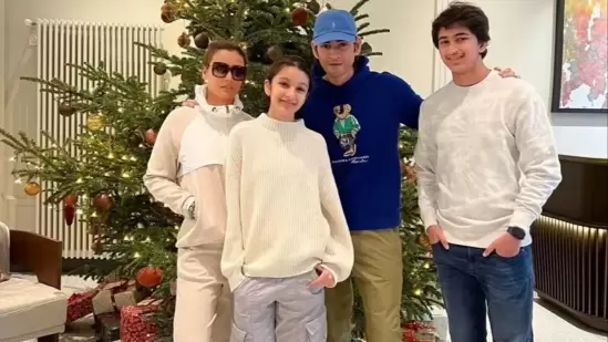Mahesh Babu, Gautam Ghattamaneni and Sitara Ghattamaneni wished Namrata Shirodkar on her birthday..