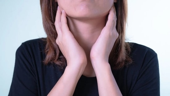 “Tonsillitis, or the swelling of the lymph nodes at the back of the throat, is a contagious medical condition that can be caused due to the common cold,” says Dr. Dimple Jangda, Ayurvedic Practitioner, Gut Health Coach and Founder of Prana Healthcare Centre. She shared four effective Ayurvedic remedies for tonsils in her recent Instagram post.(Pexels)