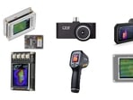 Thermal cameras use heat sensors to capture images.
