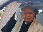 CM Gehlot condemned disruption in state assembly by BJP MLAs.(Twitter) CM Gehlot condemned disruption in state assembly by BJP MLAs.(Twitter)