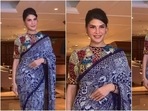 Jacqueline Fernandez gets clicked at Mumbai event. (Instagram) Jacqueline Fernandez gets clicked at Mumbai event. (Instagram)