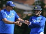 Ravi Shastri; MS Dhoni Ravi Shastri; MS Dhoni