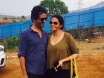 Nawazuddin Siddiqui with his wife Aaliya.