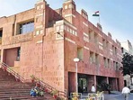 JNU administrative building.(HT file) JNU administrative building.(HT file)