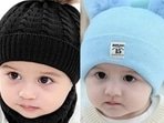 Beanie for boys comes in pretty colours.