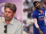 Kapil Dev; Jasprit Bumrah Kapil Dev; Jasprit Bumrah